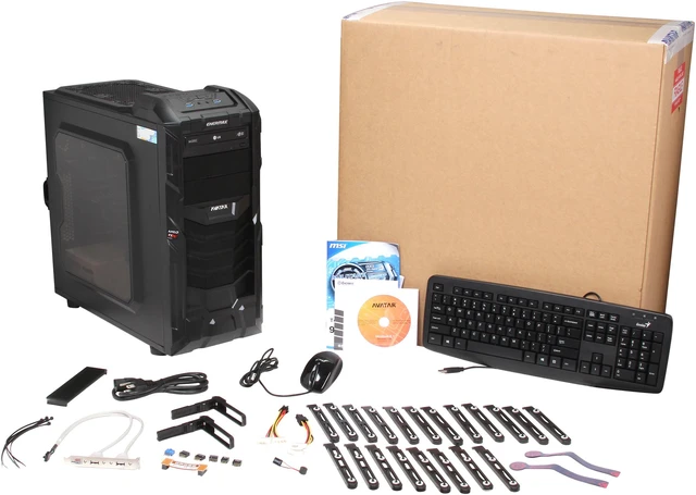 Avatar Desktop PC Gaming FX8327X AMD FX-Series FX-8350 8GB DDR3 1TB HDD ...