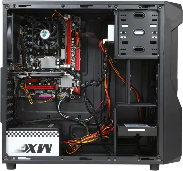 Alt view image 6 of 9 - Avatar Desktop PC Gaming FX6161OC AMD FX-Series FX-6100 8GB DDR3 1TB HDD NVIDIA GeForce GT 610 Windows 7 Home Premium