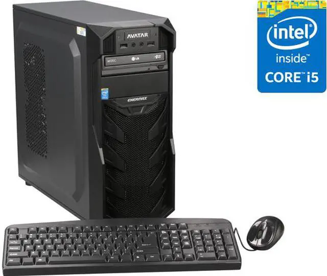 Main image of Avatar Desktop PC Gaming I5-4575TI Intel Core i5-4590 8GB DDR3 1TB HDD NVIDIA Geforce GTX 750Ti 2GB Windows 7 Home Premium 64-Bit
