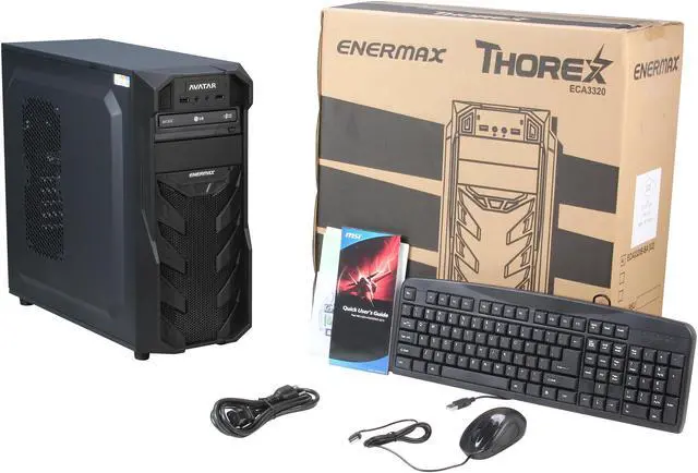 Alt view image 9 of 9 - Avatar Desktop PC Gaming FX6375 AMD FX-Series FX-6300 8GB DDR3 1TB HDD NVIDIA GeForce GTX 750 2 GB Windows 7 Home Premium 64-Bit