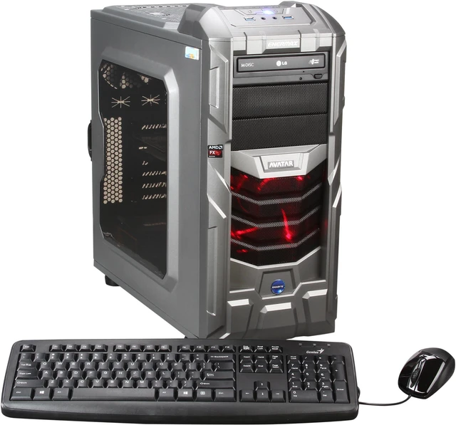Avatar Desktop PC Gaming FX8375TI AMD FX-Series FX-8350 8GB DDR3 1TB ...