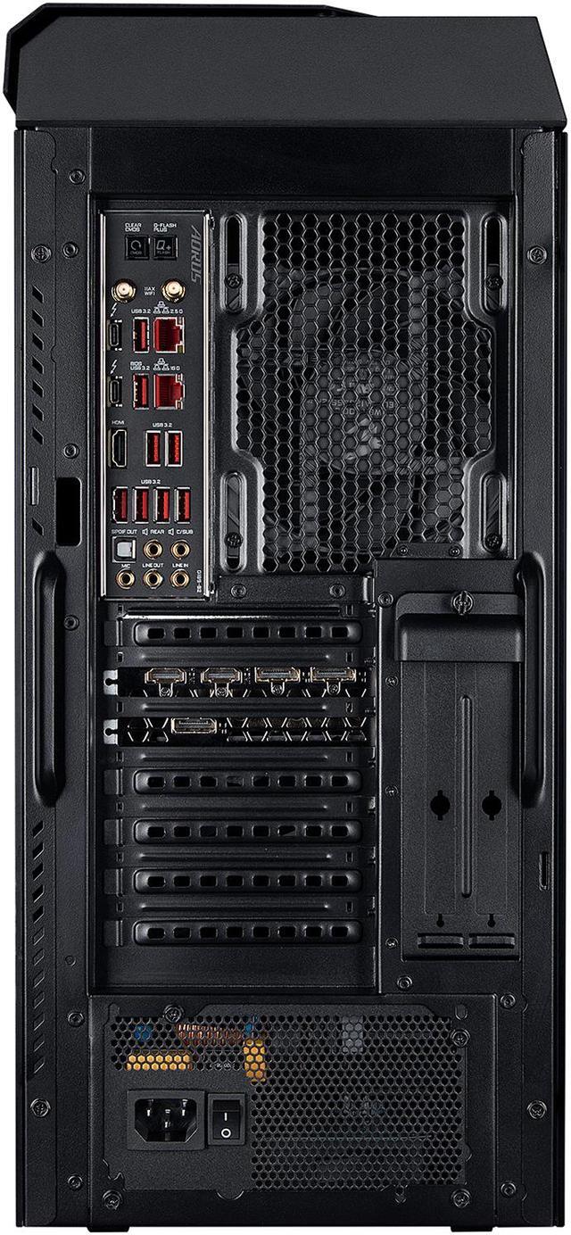 Alt view image 4 of 6 - AORUS MODEL X Gaming PC Computer Desktop (Intel i9-11900K, NVIDIA GeForce RTX 3080 10GB GDDR6X, 16GB DDR4 RAM, 3TB M.2 SSD) - GB-AMXI9N8A-2051