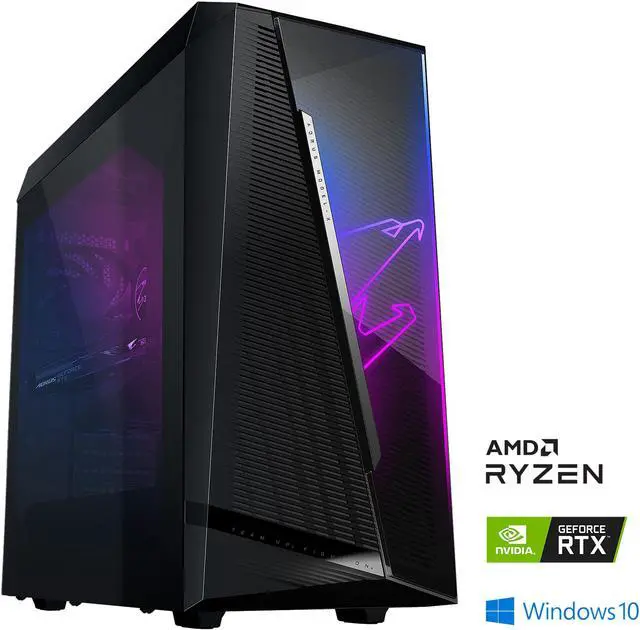 Main image of AORUS MODEL X Gaming PC Computer Desktop (AMD R9 5900X, NVIDIA GeForce RTX 3080 10GB GDDR6X, 32GB DDR4 RAM, 3TB M.2 SSD) - GB-AMXR9N8A-20A1
