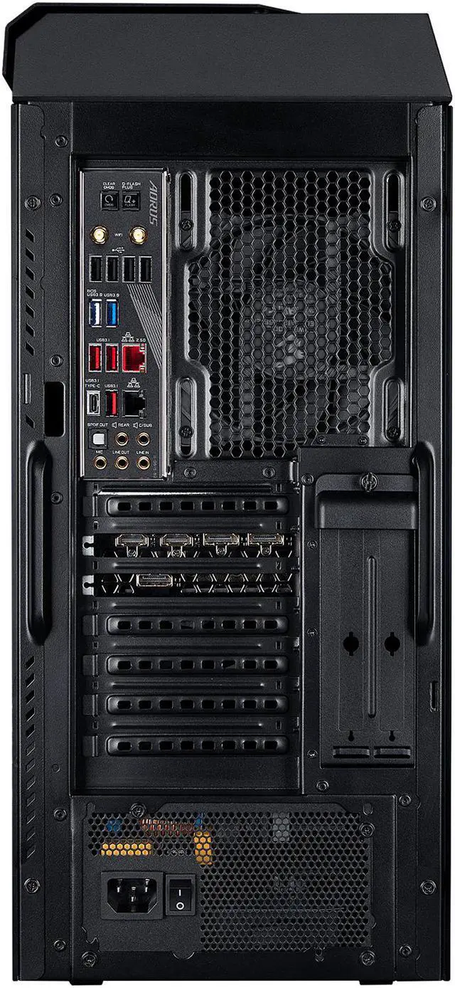 Alt view image 4 of 6 - AORUS MODEL X Gaming PC Computer Desktop (AMD R9 5900X, NVIDIA GeForce RTX 3080 10GB GDDR6X, 32GB DDR4 RAM, 3TB M.2 SSD) - GB-AMXR9N8A-20A1
