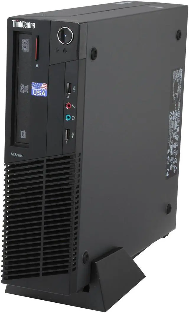 Alt view image 3 of 9 - ThinkCentre Desktop PC M92p (2988E2U) Intel Core i7-3770 4GB DDR3 1TB HDD AMD Radeon HD 7450 1GB Windows 7 Professional 64-Bit