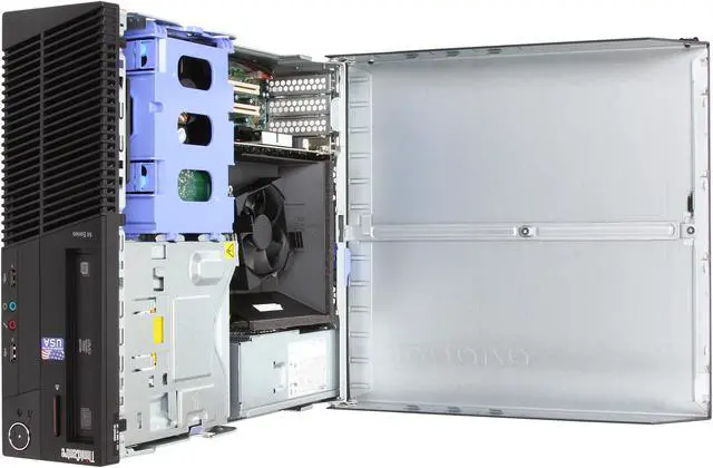 Alt view image 6 of 9 - ThinkCentre Desktop PC M92p (2988E2U) Intel Core i7-3770 4GB DDR3 1TB HDD AMD Radeon HD 7450 1GB Windows 7 Professional 64-Bit