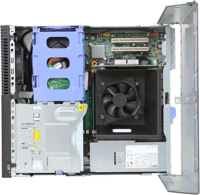 Alt view image 7 of 9 - ThinkCentre Desktop PC M92p (2988E2U) Intel Core i7-3770 4GB DDR3 1TB HDD AMD Radeon HD 7450 1GB Windows 7 Professional 64-Bit