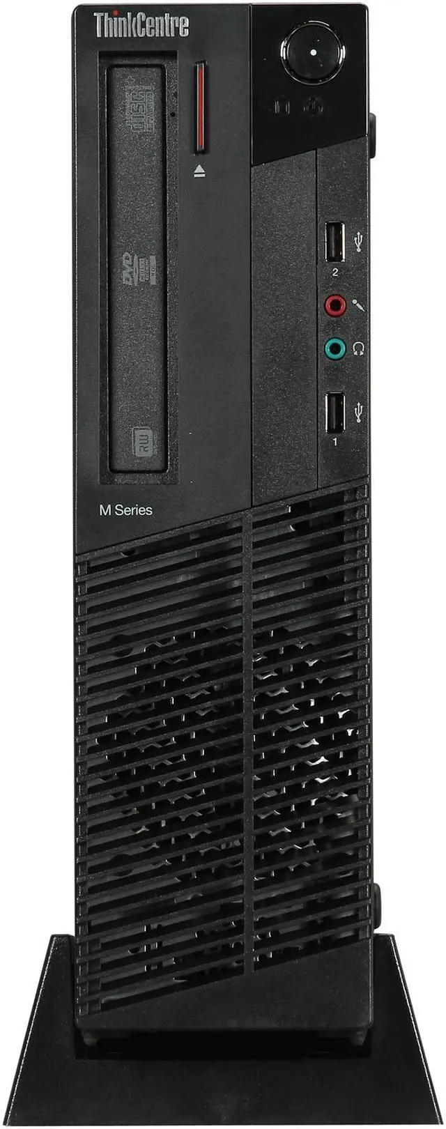 Alt view image 2 of 9 - Lenovo ThinkCentre M82 3306G1U Desktop Computer - Intel Core i3 i3-3220 3.3GHz - Small Form Factor - Business Black