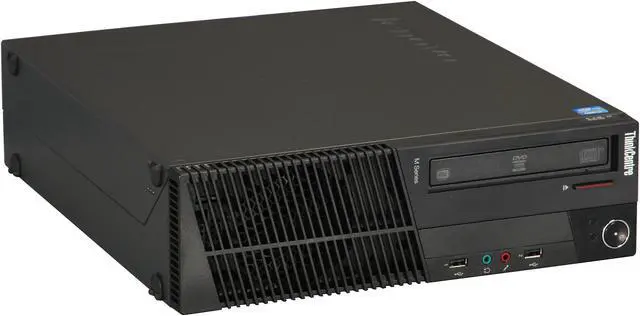 Alt view image 8 of 9 - Lenovo ThinkCentre M82 3306G1U Desktop Computer - Intel Core i3 i3-3220 3.3GHz - Small Form Factor - Business Black