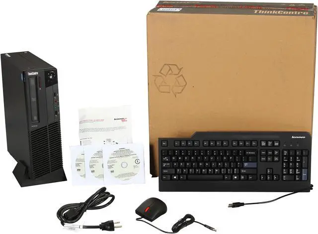 Alt view image 9 of 9 - Lenovo ThinkCentre M82 3306G1U Desktop Computer - Intel Core i3 i3-3220 3.3GHz - Small Form Factor - Business Black