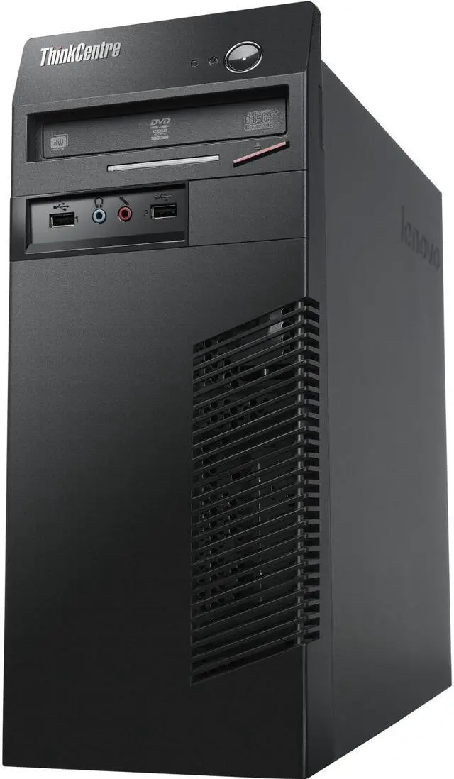 Main image of Lenovo ThinkCentre M72e 0958B3F Desktop Computer - Intel Pentium G645 2.9GHz - Tower - Business Black - French Version