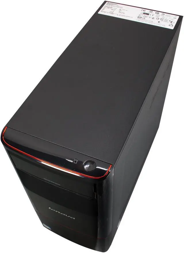 Alt view image 5 of 10 - Lenovo Desktop PC H430 (57312709) Intel Pentium G2020 4GB DDR3 1TB HDD Intel HD Graphics Windows 8