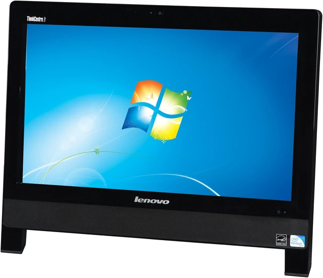 Alt view image 3 of 8 - Lenovo All-In-One PC ThinkCentre Edge 2117EKU Intel Pentium G2020 2GB DDR3 500GB HDD 18.5" Windows 7 Professional 64-bit