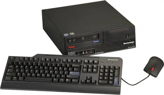 Main image of ThinkCentre Desktop PC M57P Intel Core 2 Duo E6550 4GB 160GB HDD Windows 7 Professional 64-bit