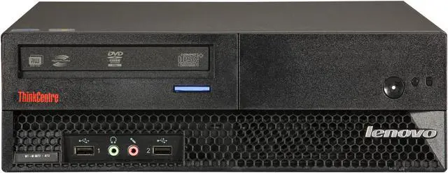 Alt view image 2 of 8 - ThinkCentre Desktop PC M57P Intel Core 2 Duo E6550 4GB 160GB HDD Windows 7 Professional 64-bit