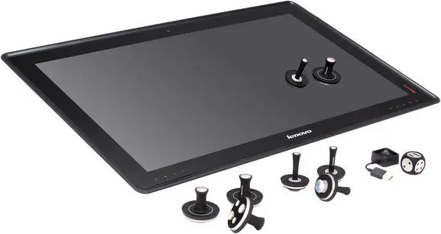 Alt view image 7 of 11 - Lenovo All-in-One PC IdeaCentre Horizon 27 (57315178) Intel Core i5-3337U 6GB DDR2 1TB HDD 27" Touchscreen Windows 8