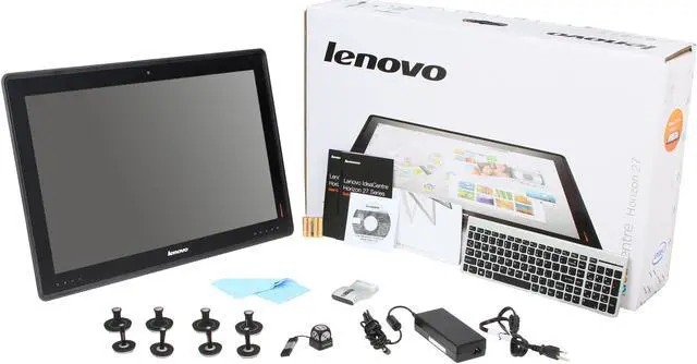 Alt view image 11 of 11 - Lenovo All-in-One PC IdeaCentre Horizon 27 (57315178) Intel Core i5-3337U 6GB DDR2 1TB HDD 27" Touchscreen Windows 8