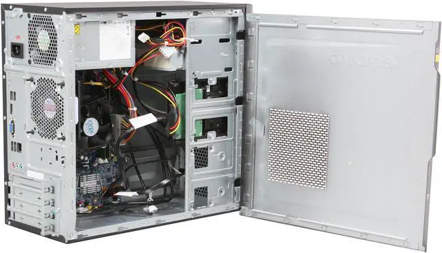 Alt view image 5 of 9 - Lenovo Desktop PC H520 (57315552) Intel Core i5-3330 8GB DDR3 1TB HDD Intel HD Graphics 2500 Windows 8