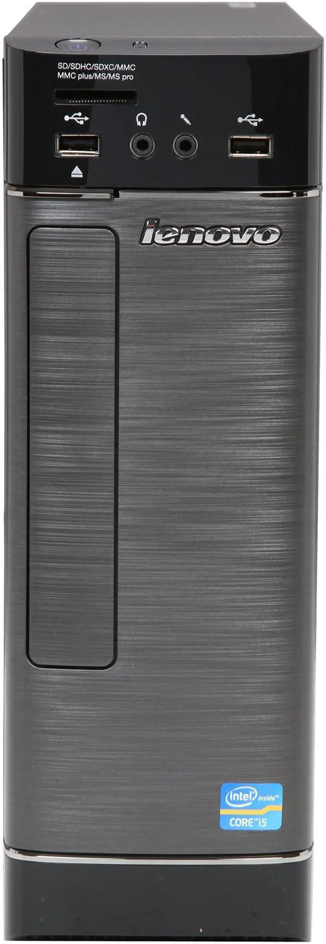 Alt view image 2 of 10 - Lenovo Desktop PC H520s (57317561) Intel Core i5-3330 6GB DDR3 1TB HDD Intel HD Graphics 2500 Windows 8