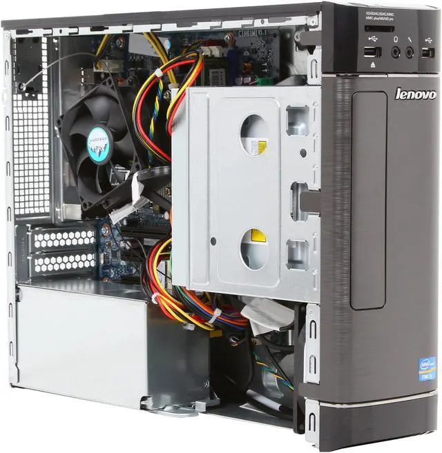 Alt view image 8 of 10 - Lenovo Desktop PC H520s (57317561) Intel Core i5-3330 6GB DDR3 1TB HDD Intel HD Graphics 2500 Windows 8