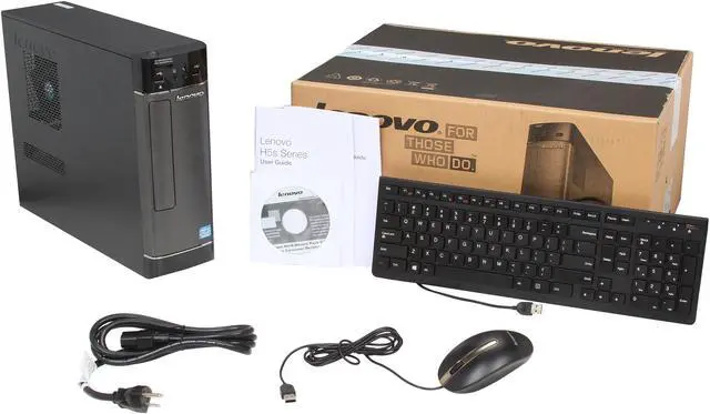 Alt view image 10 of 10 - Lenovo Desktop PC H520s (57317561) Intel Core i5-3330 6GB DDR3 1TB HDD Intel HD Graphics 2500 Windows 8