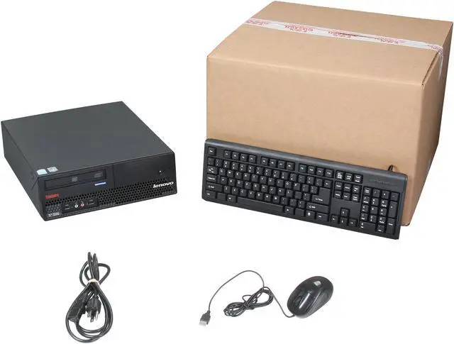 Alt view image 8 of 8 - ThinkCentre Desktop PC M57 SFF 1.80GHz 2GB 80GB HDD Integrated video Windows 7 Home