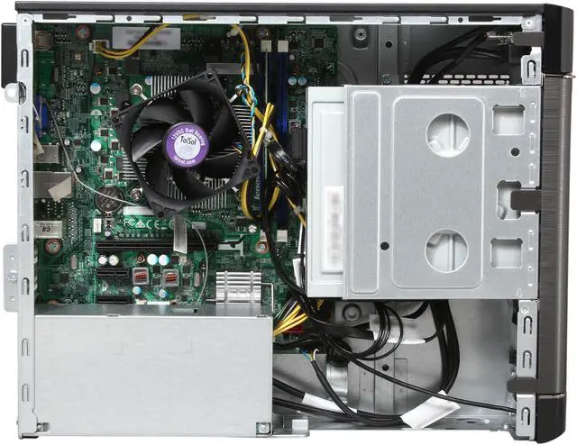 Alt view image 6 of 10 - Lenovo Desktop PC H530S (57321111) Intel Pentium G3220 4GB DDR3 1TB HDD Intel HD Graphics Windows 8