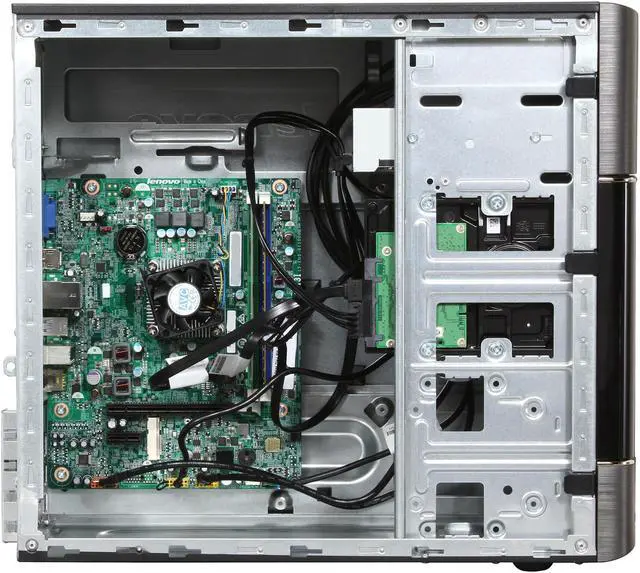 Alt view image 6 of 10 - Lenovo Desktop PC H515 (57319061) AMD A6-5200 6GB DDR3 1TB HDD AMD Radeon HD 8400 Windows 8 64-bit