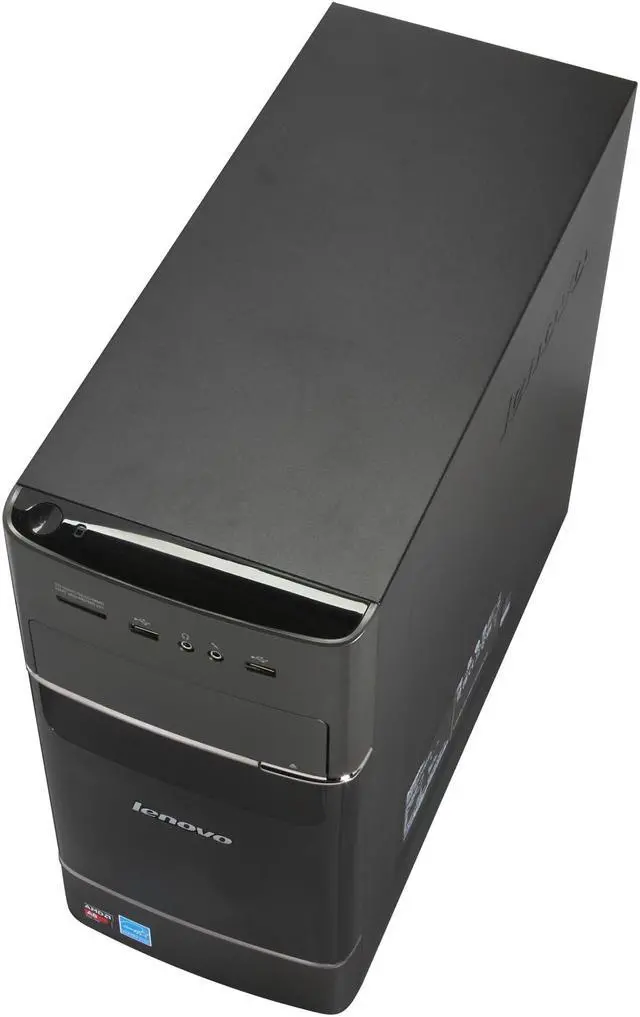 Alt view image 8 of 10 - Lenovo Desktop PC H515 (57319061) AMD A6-5200 6GB DDR3 1TB HDD AMD Radeon HD 8400 Windows 8 64-bit