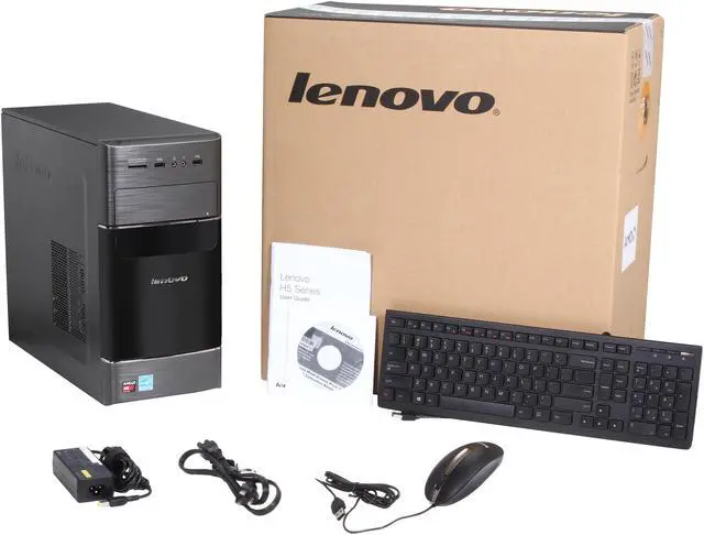 Alt view image 10 of 10 - Lenovo Desktop PC H515 (57319061) AMD A6-5200 6GB DDR3 1TB HDD AMD Radeon HD 8400 Windows 8 64-bit