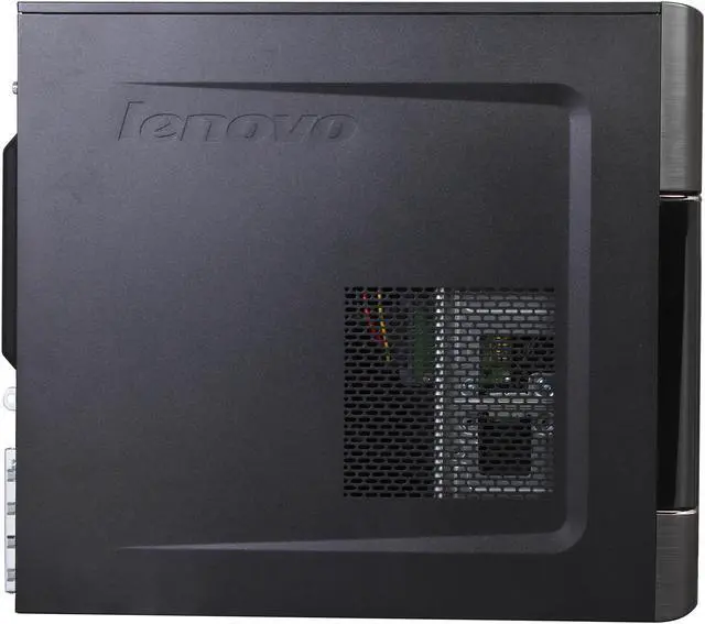 Alt view image 4 of 10 - Lenovo Desktop PC H520 (57317569) Intel Pentium G2030 4GB DDR3 500GB HDD Intel HD Graphics Windows 8