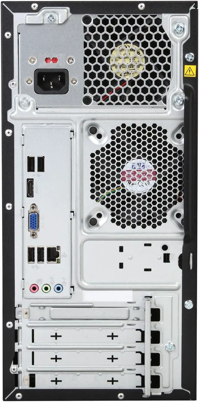 Alt view image 5 of 10 - Lenovo Desktop PC H520 (57317569) Intel Pentium G2030 4GB DDR3 500GB HDD Intel HD Graphics Windows 8