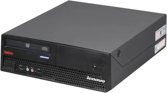 Alt view image 4 of 8 - Lenovo ThinkCentre M57 Recertified Off Lease Desktop PC with Intel Core 2 Duo 2.66 Ghz, 4GB RAM, 750GB HDD, Windows 7 Home Premium 32 Bit (Microsoft Authorized Refurbish) w/1 year warranty