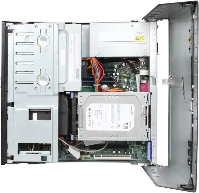 Alt view image 8 of 8 - Lenovo ThinkCentre M57 Recertified Off Lease Desktop PC with Intel Core 2 Duo 2.66 Ghz, 4GB RAM, 750GB HDD, Windows 7 Home Premium 32 Bit (Microsoft Authorized Refurbish) w/1 year warranty