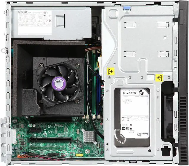 Alt view image 6 of 9 - ThinkCentre Desktop PC M83 10AM0007US Intel Core i5-4570 4GB DDR3 500GB HDD Intel HD Graphics 4600 Windows 7 Professional 64-bit