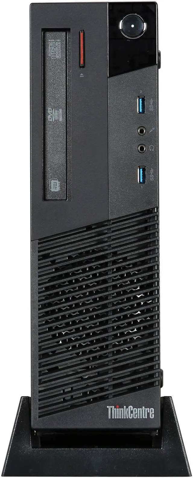 Alt view image 2 of 9 - ThinkCentre Desktop PC M83 10AM0009US Intel Core i3-4130 4GB DDR3 500GB HDD Intel HD Graphics 4600 Windows 7 Professional