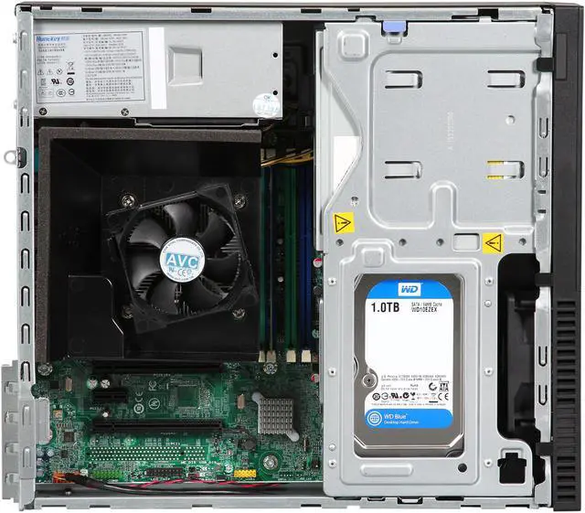 Alt view image 6 of 9 - ThinkCentre Desktop PC M83 10AM000AUS Intel Core i7-4770 4GB DDR3 1TB HDD Intel HD Graphics 4600 Windows 7 Professional 64-bit