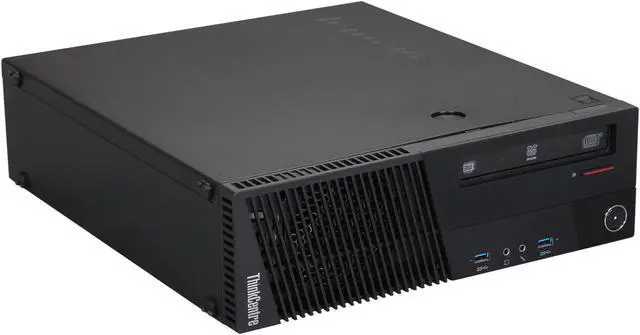Alt view image 7 of 9 - ThinkCentre Desktop PC M83 10AM000AUS Intel Core i7-4770 4GB DDR3 1TB HDD Intel HD Graphics 4600 Windows 7 Professional 64-bit
