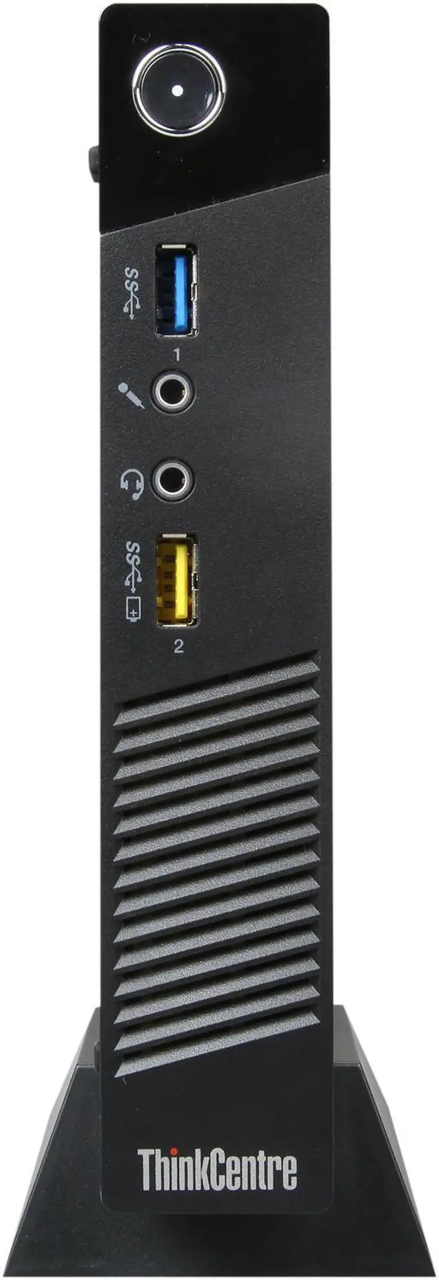 Alt view image 2 of 6 - ThinkCentre Desktop PC M73 Tiny 10AY001RUS Intel Core i3-4130T 4GB DDR3 500GB HDD Windows 7 Professional 64-bit