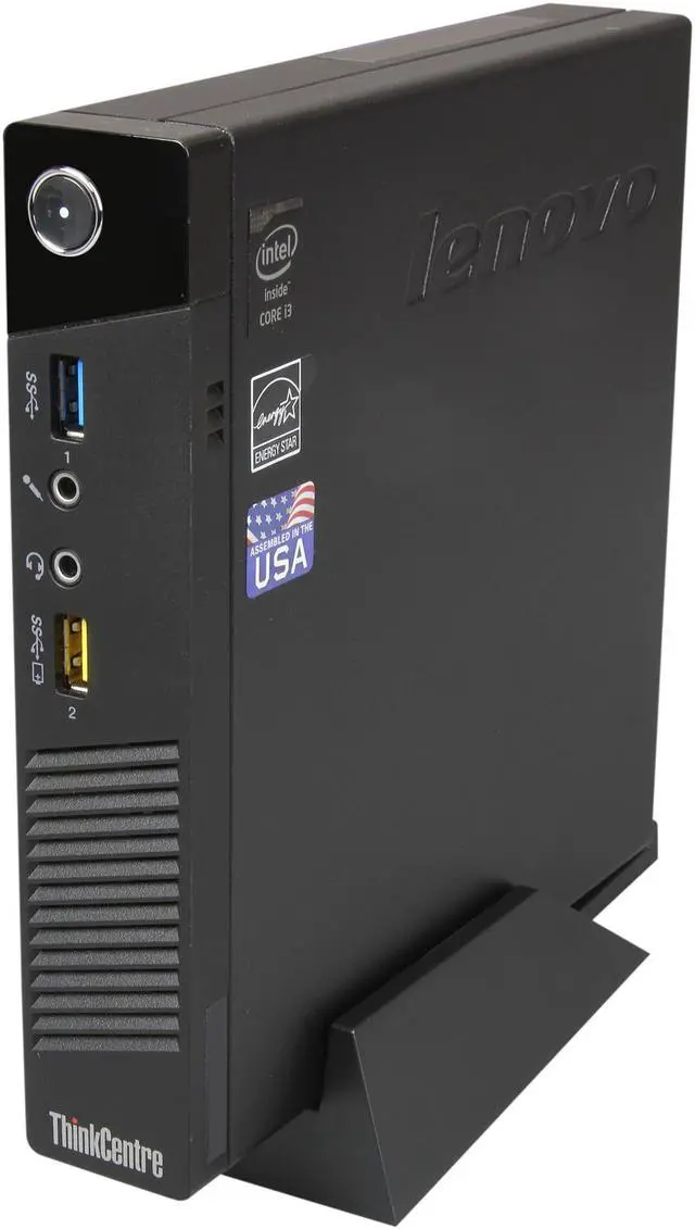 Alt view image 3 of 6 - ThinkCentre Desktop PC M73 Tiny 10AY001RUS Intel Core i3-4130T 4GB DDR3 500GB HDD Windows 7 Professional 64-bit