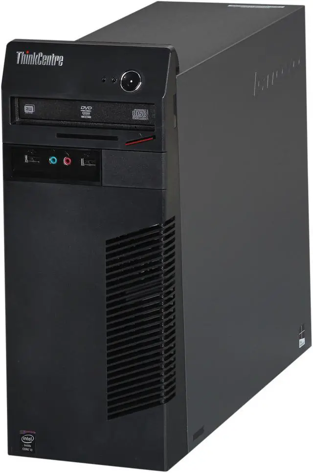 Alt view image 3 of 9 - Lenovo Desktop PC ThinkCentre M73 (10B00006US) Intel Core i3-4130 4GB DDR3 500GB HDD Intel HD Graphics 4400 Windows 7 Professional 64-Bit / Windows 8 Pro Downgrade