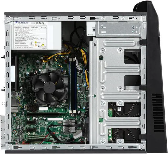 Alt view image 6 of 9 - Lenovo Desktop PC ThinkCentre M73 (10B00006US) Intel Core i3-4130 4GB DDR3 500GB HDD Intel HD Graphics 4400 Windows 7 Professional 64-Bit / Windows 8 Pro Downgrade