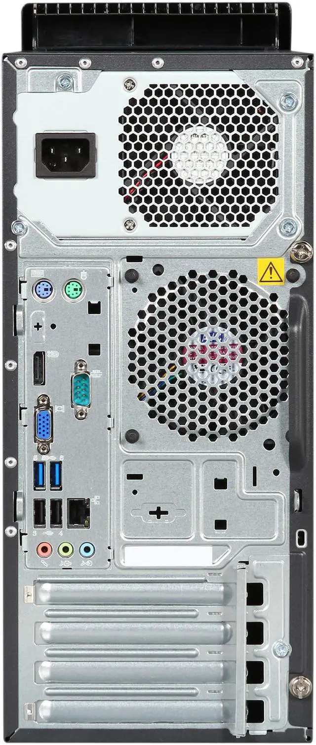 Alt view image 8 of 9 - Lenovo Desktop PC ThinkCentre M73 (10B00006US) Intel Core i3-4130 4GB DDR3 500GB HDD Intel HD Graphics 4400 Windows 7 Professional 64-Bit / Windows 8 Pro Downgrade