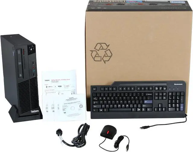 Alt view image 10 of 10 - ThinkCentre Desktop PC M73 (10B60008US) Intel Core i5-4570 4GB DDR3 500GB HDD Intel HD Graphics 4600 Windows 7 Professional 64-Bit / Windows 8 Pro Downgrade