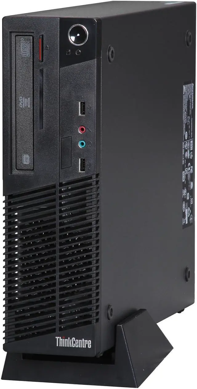 Alt view image 3 of 9 - ThinkCentre Desktop PC M73 10B6000AUS Intel Pentium G3220 2GB DDR3 500GB HDD Intel HD Graphics Windows 7 Professional