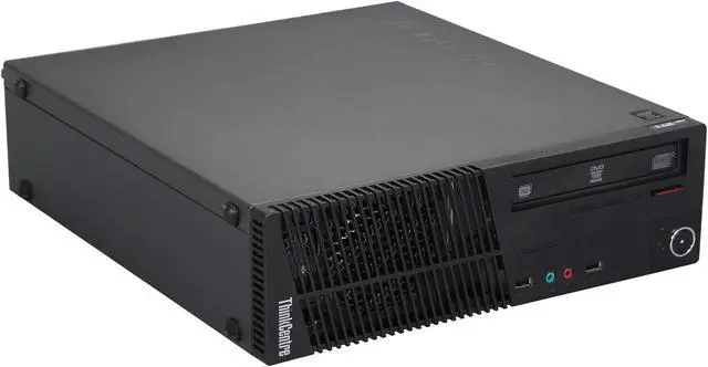 Alt view image 7 of 9 - ThinkCentre Desktop PC M73 10B6000AUS Intel Pentium G3220 2GB DDR3 500GB HDD Intel HD Graphics Windows 7 Professional