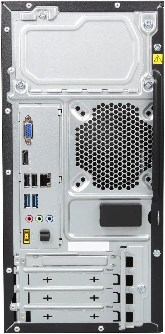 Alt view image 8 of 9 - Lenovo Desktop PC H515 (57321121) AMD A4-5000 4GB DDR3 500GB HDD AMD Radeon HD 8330 Windows 8 64-bit