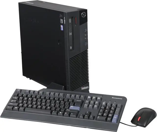 Main image of Lenovo Desktop PC ThinkCentre M93P(10A90016US) Intel Core i7-4770 4GB DDR3 1TB HDD Intel HD Graphics 4600 Windows 7 Professional 64bit