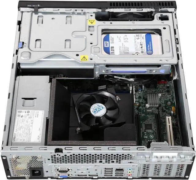 Alt view image 5 of 9 - Lenovo Desktop PC ThinkCentre M93P(10A90016US) Intel Core i7-4770 4GB DDR3 1TB HDD Intel HD Graphics 4600 Windows 7 Professional 64bit