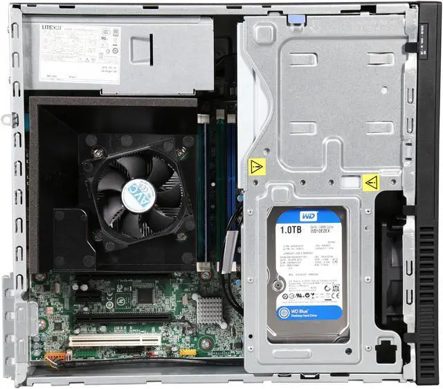 Alt view image 6 of 9 - Lenovo Desktop PC ThinkCentre M93P(10A90016US) Intel Core i7-4770 4GB DDR3 1TB HDD Intel HD Graphics 4600 Windows 7 Professional 64bit